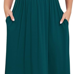 Women’S plus Size Maxi Dresses for Curvy Women Summer Casual Short Sleeve 2025 Long Dress 14W-26W