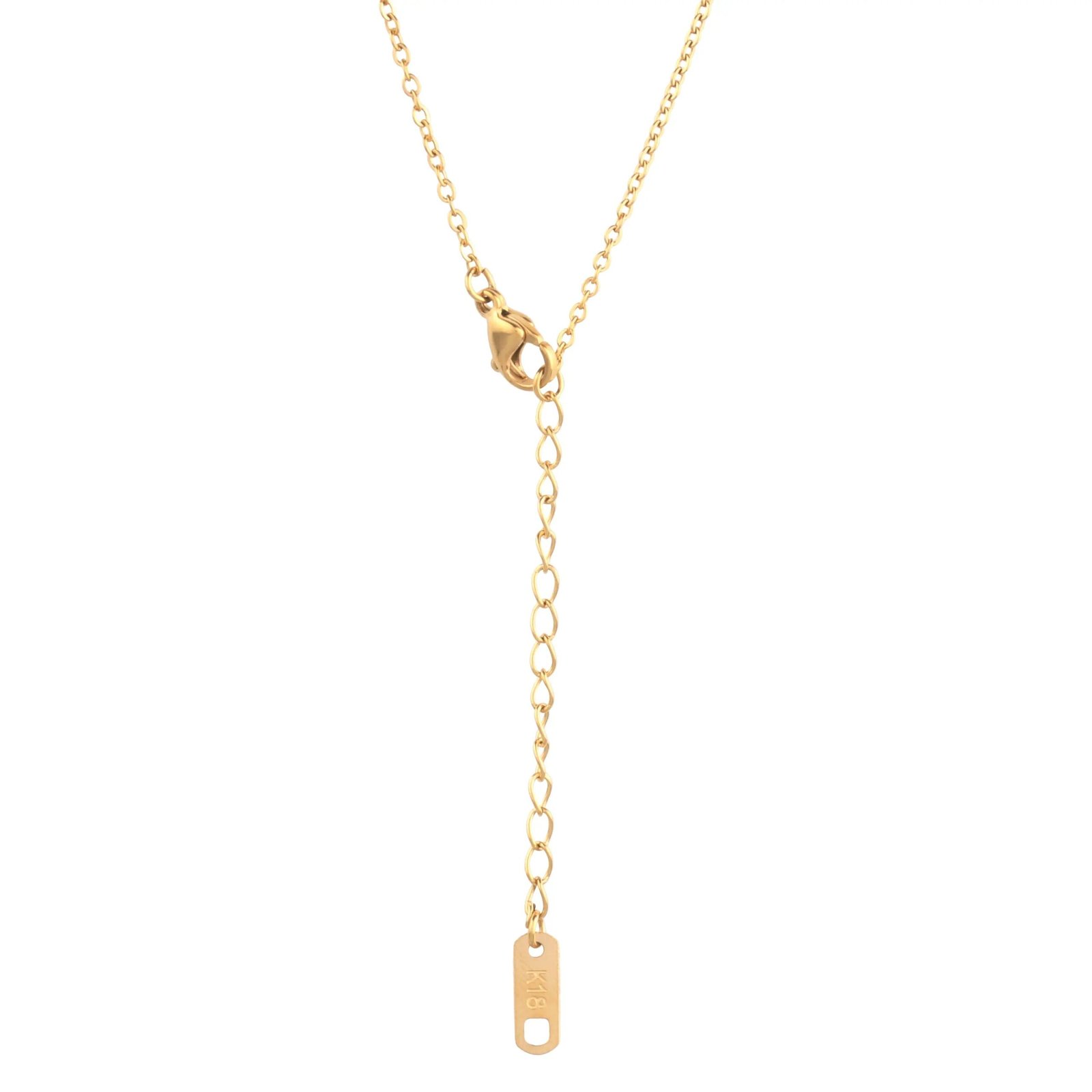 14K Gold Necklace | Gold Plated Cross Pendant Necklace - Image 7