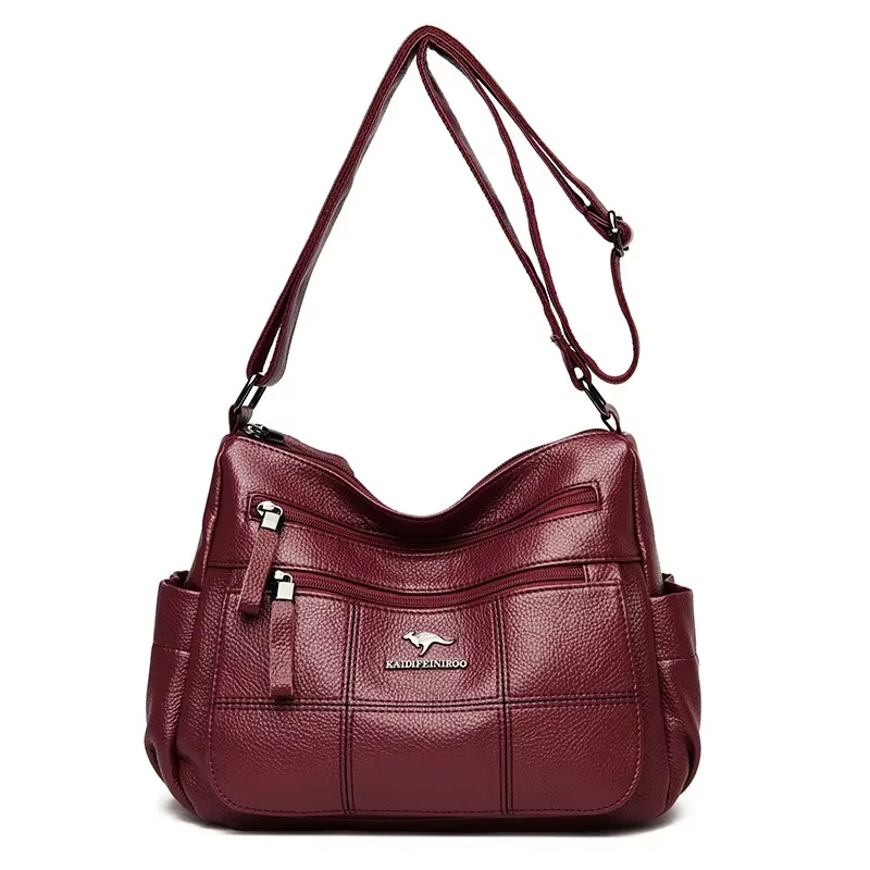 Soft Leather Luxury Handbags Tote